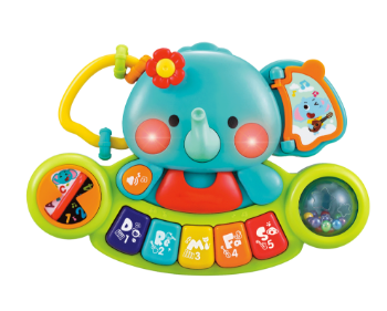 Slika Glazbeni slonić na potezanje HOLA