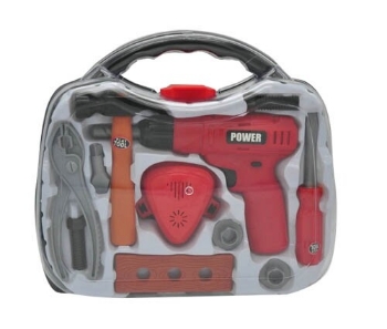 Slika Alat u kovčegu s bušilicom na baterije TEGOLE
