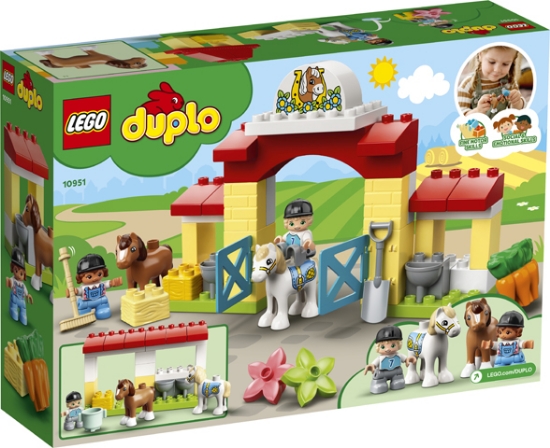 Slika LEGO® DUPLO®  10951 Staja za konje i briga o poniju