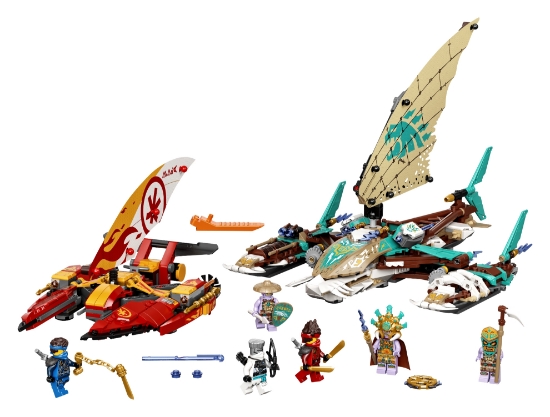 Slika LEGO® NINJAGO® 71748 Morska bitka na katamaranima