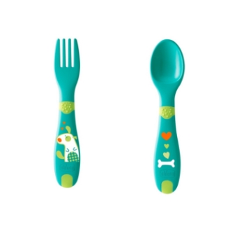 Prikažite detalje za Žlica i vilica za djecu 12+mj CHICCO Slika Žlica i vilica za djecu 12+mj CHICCO