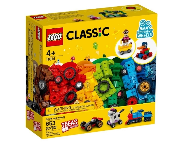 Slika LEGO® CLASSIC 11014 Kocke i kotači