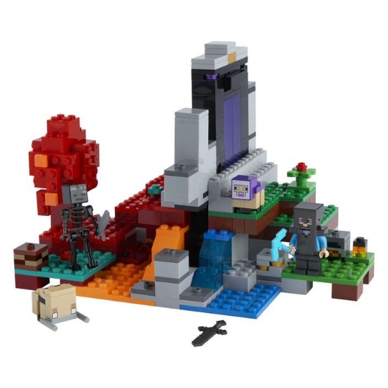 Slika LEGO® MINECRAFT®  21172 Uništeni portal