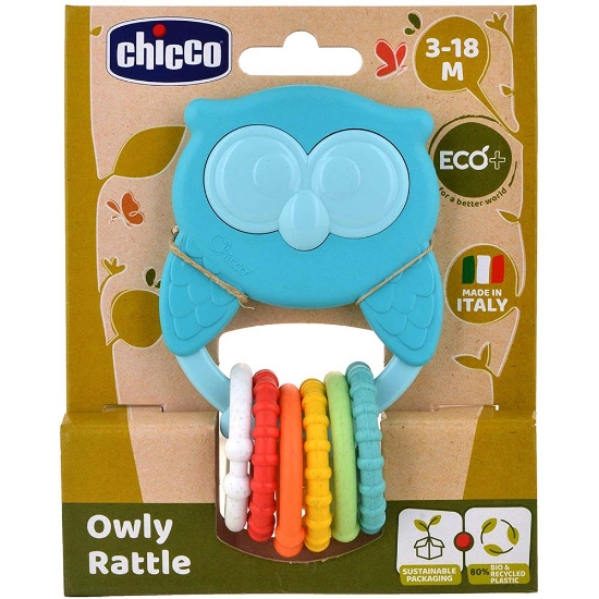 Slika Zvečka ECO+ u obliku sove Owly CHICCO