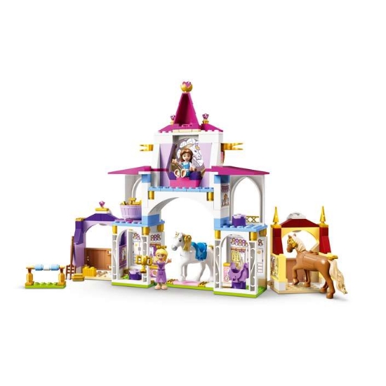 Slika LEGO® DISNEY PRINCESS™  43195 Kraljevske staje Belle i Matovilke