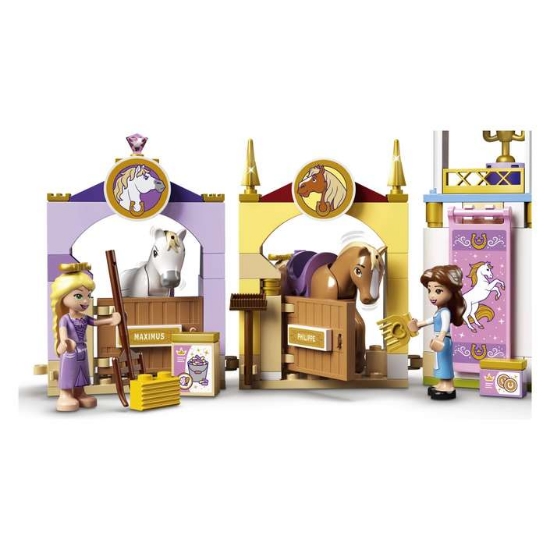 Slika LEGO® DISNEY PRINCESS™  43195 Kraljevske staje Belle i Matovilke