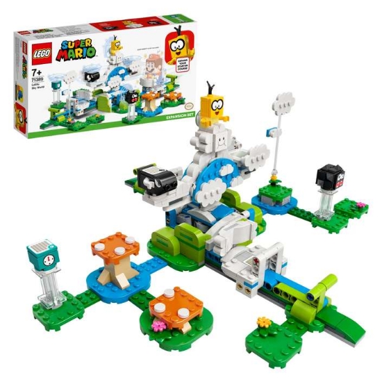 Slika LEGO® SUPER MARIO™ 71389 Prošireni komplet - nebeski svijet s Lakituom