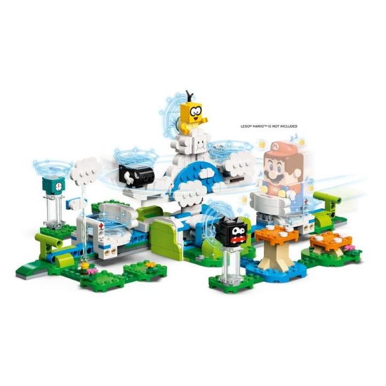 Slika LEGO® SUPER MARIO™ 71389 Prošireni komplet - nebeski svijet s Lakituom