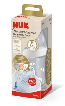 Slika Plastična bočica Nature Sense s  pokazivačem temperature 260 ml NUK 