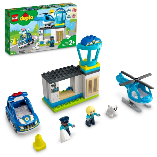 Slika LEGO® DUPLO®  10959 Policijska postaja i helikopter