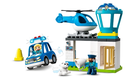 Slika LEGO® DUPLO®  10959 Policijska postaja i helikopter