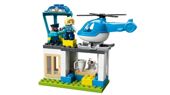 Slika LEGO® DUPLO®  10959 Policijska postaja i helikopter