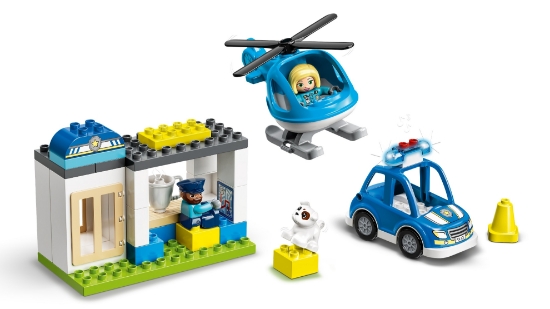 Slika LEGO® DUPLO®  10959 Policijska postaja i helikopter