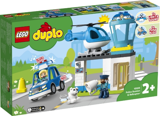 Slika LEGO® DUPLO®  10959 Policijska postaja i helikopter