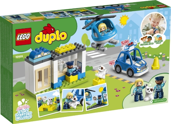 Slika LEGO® DUPLO®  10959 Policijska postaja i helikopter