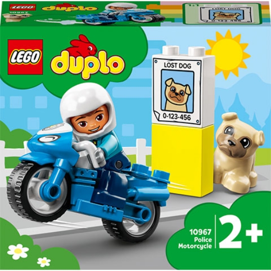 Slika LEGO® DUPLO® 10967 Policijski motocikl