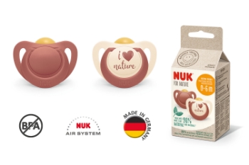 Slika Duda varalica - lateks For Nature For Nature 0-6m, 2/1 NUK 