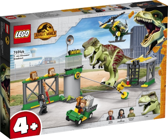 Slika LEGO® JURASSIC WORLD™ 76944 Bijeg T-rexa