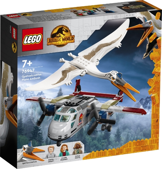 Slika LEGO® JURASSIC WORLD™  76947 Zasjeda na Quetzalcoatlus iz zrakoplova