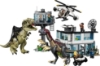 Slika LEGO® JURASSIC WORLD™ 76949 Napad Giganotosaurusa i Therizinosaurusa