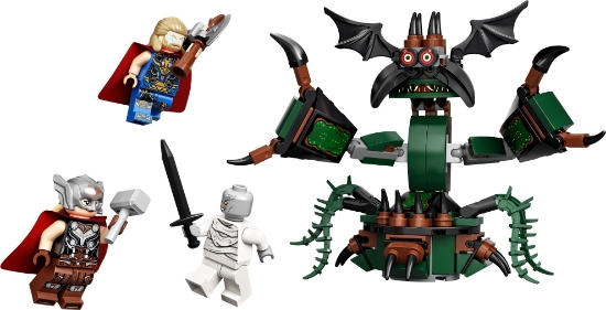 Slika LEGO® SUPER HEROES 76207 Napad na Novi Asgard