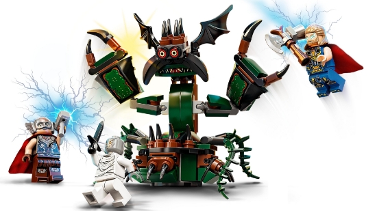 Slika LEGO® SUPER HEROES 76207 Napad na Novi Asgard