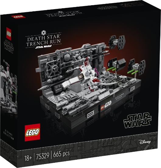 Slika LEGO® STAR WARS™  75329 Diorama napada na Zvijezdu smrti