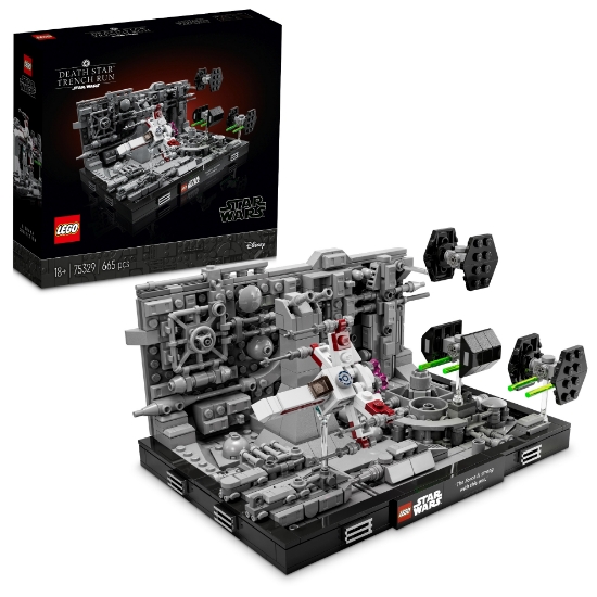 Slika LEGO® STAR WARS™  75329 Diorama napada na Zvijezdu smrti