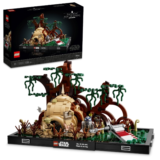 Slika LEGO® STAR WARS™  75330 Diorama Dagobaha za obuku Jedija