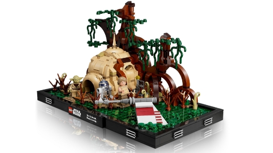 Slika LEGO® STAR WARS™  75330 Diorama Dagobaha za obuku Jedija