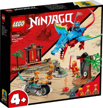 Slika LEGO® NINJAGO® 71759 Hram ninja sa zmajem