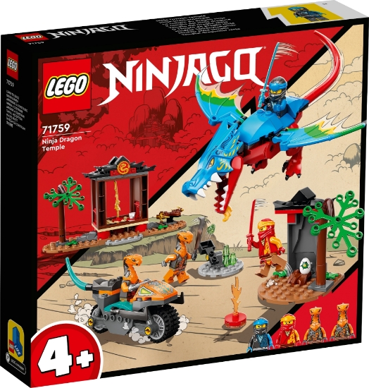 Slika LEGO® NINJAGO® 71759 Hram ninja sa zmajem