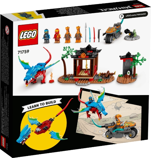 Slika LEGO® NINJAGO® 71759 Hram ninja sa zmajem