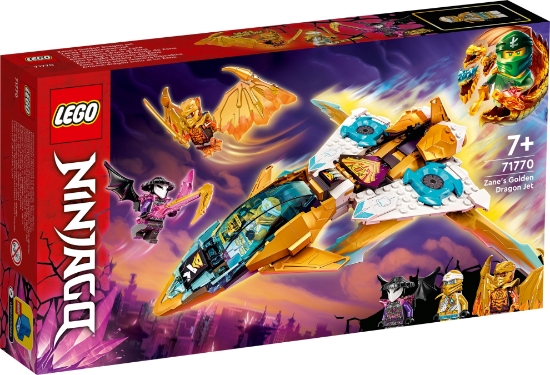 Slika LEGO® NINJAGO®  71770 Zaneov zlatni zmajski mlažnjak