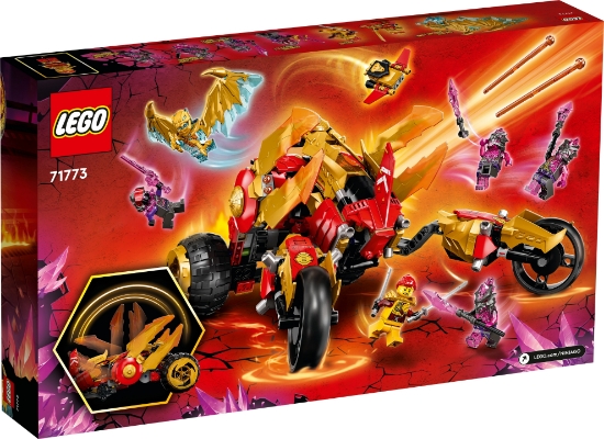 Slika LEGO® NINJAGO®  71773 Kaijev zlatni zmajski napadač