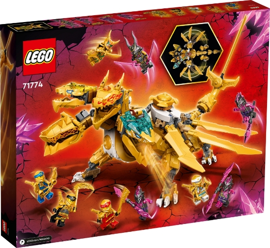 Slika LEGO® NINJAGO® 71774 Lloydov zlatni ultrazmaj