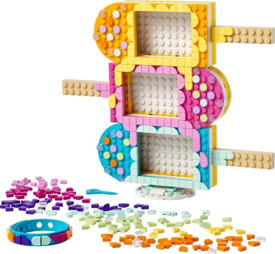 Slika LEGO® DOTS 41956 Okviri za slike i narukvica sladoled