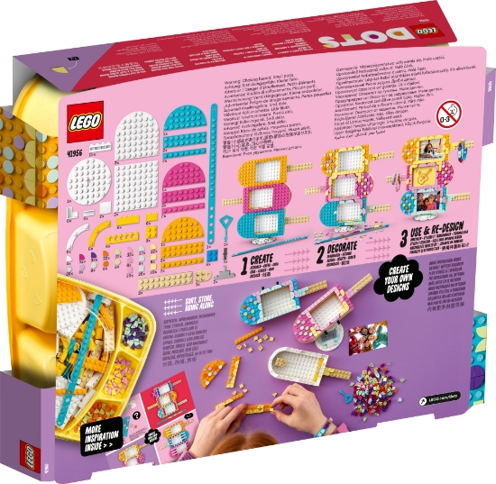 Slika LEGO® DOTS 41956 Okviri za slike i narukvica sladoled