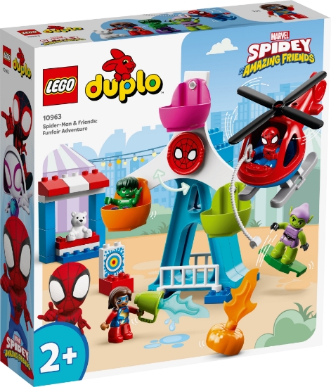 Slika LEGO® DUPLO® 10963 Spider-Man i prijatelji: pustolovina u zabavnom parku