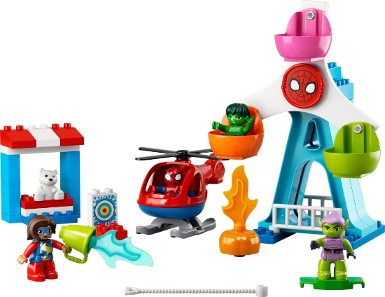 Slika LEGO® DUPLO® 10963 Spider-Man i prijatelji: pustolovina u zabavnom parku