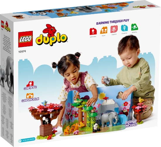 Slika LEGO® DUPLO® 10974 Divlje životinje Azije