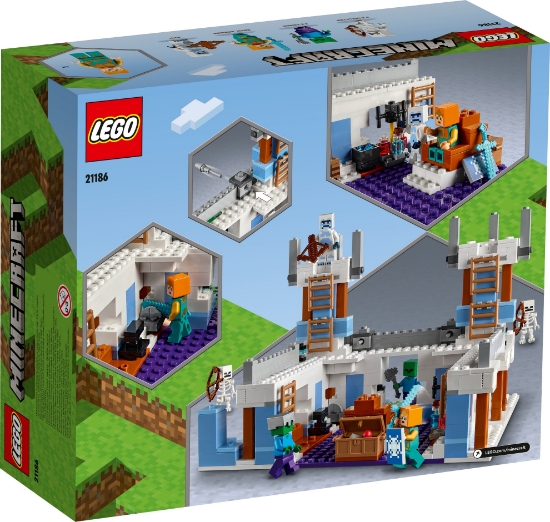 Slika LEGO® MINECRAFT® 21186 Ledeni dvorac