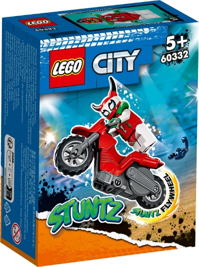 Slika LEGO® CITY 60332 Motocikl za vratolomije Neobuzdanog Škorpiona