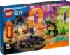 Slika LEGO® CITY 60339 Arena za vratolomije s dvostrukom petljom