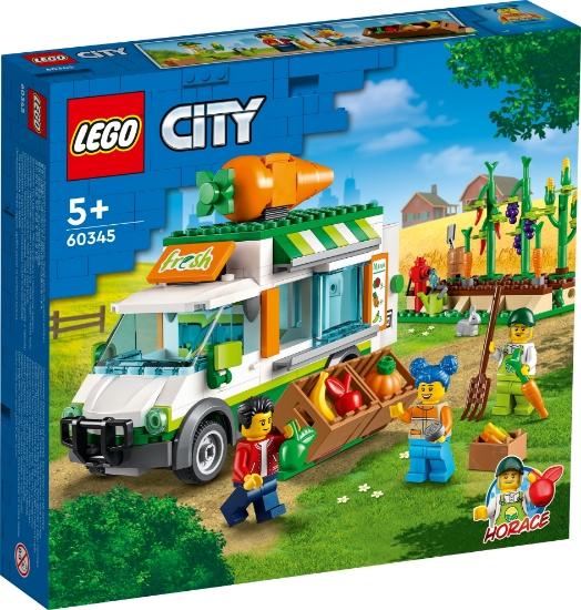 Slika LEGO® CITY 60345 Kombi za poljoprivrednu tržnicu