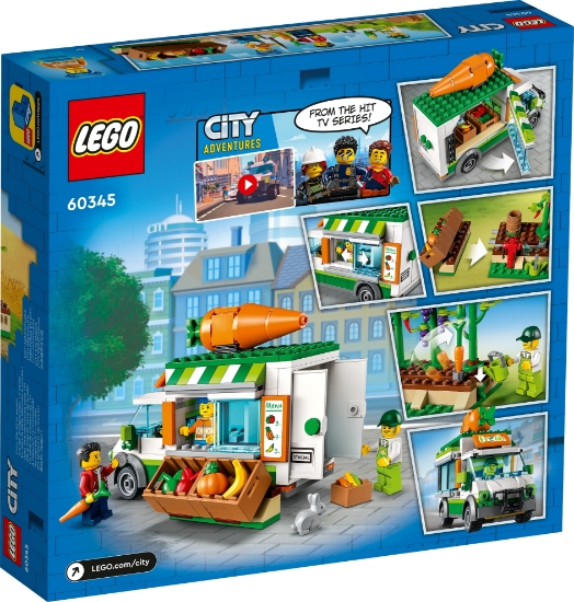 Slika LEGO® CITY 60345 Kombi za poljoprivrednu tržnicu