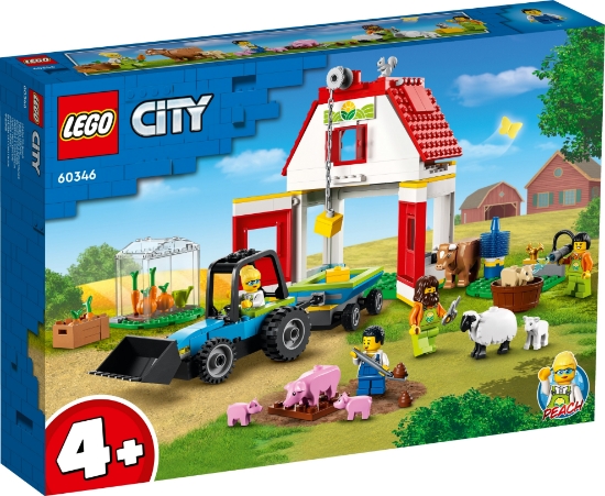 Slika LEGO® CITY 60346 Staja i domaće životinje