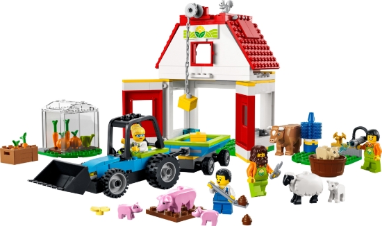 Slika LEGO® CITY 60346 Staja i domaće životinje