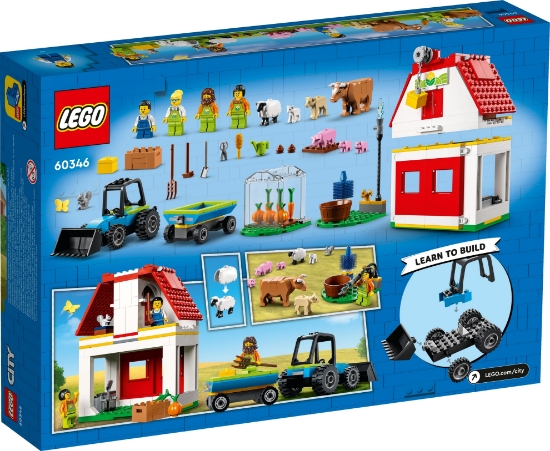 Slika LEGO® CITY 60346 Staja i domaće životinje