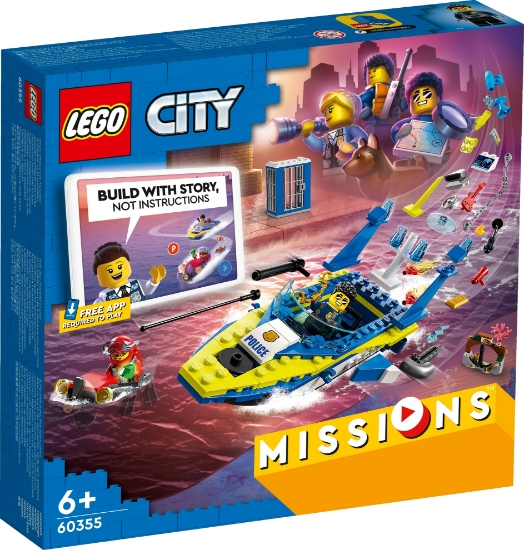 Slika LEGO® CITY 60355 Detektivske misije pomorske policije